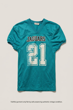 Teal Jaguars 21 jersey front preview