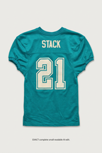 Teal Stack 21 jersey back preview