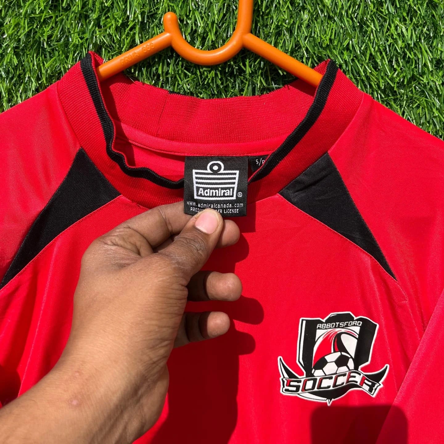 SOCCER ADMIRAL 9 (Oversized Half sleeve T Shirt or jersey unisex) - Thrift Wallet