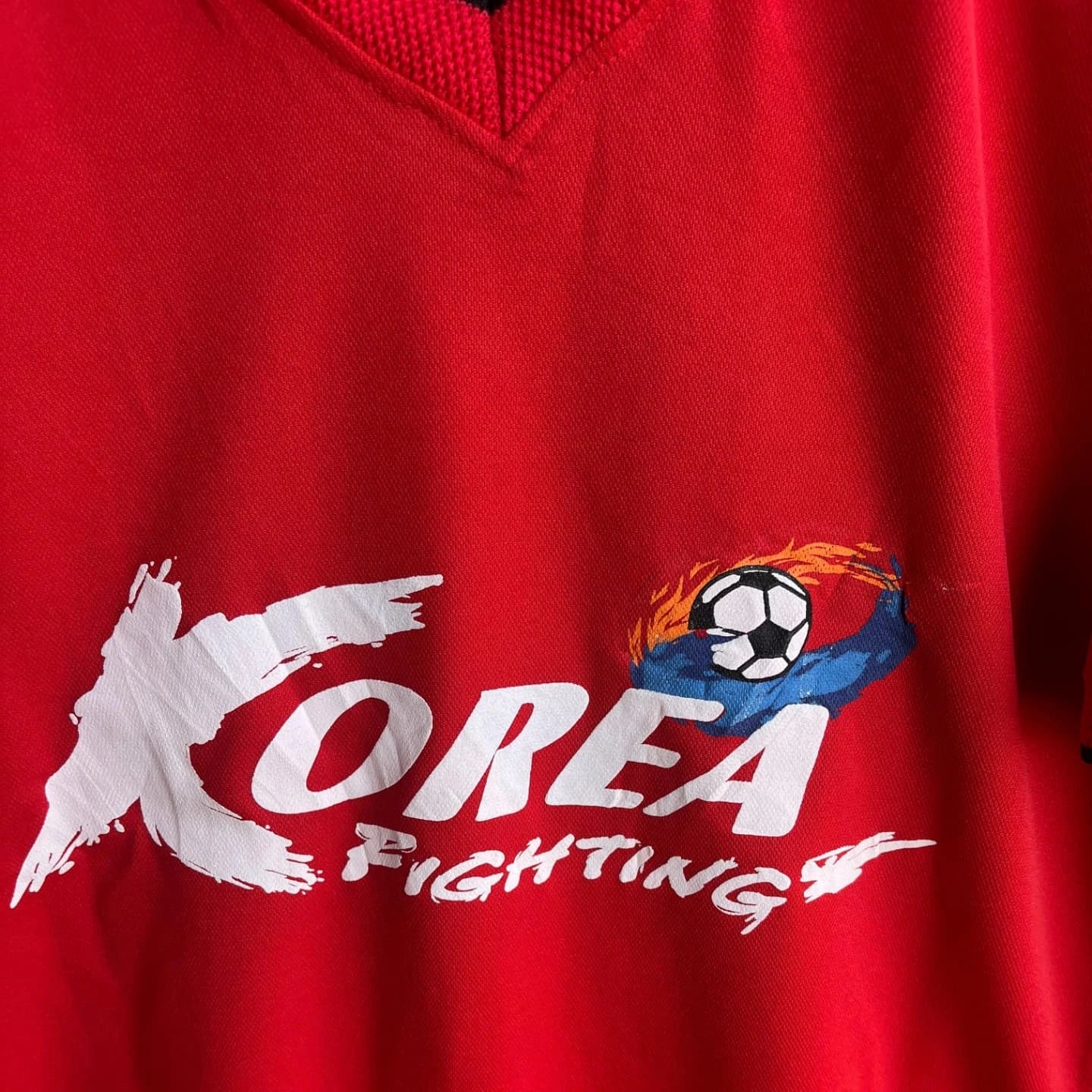 Korea Fighting (Oversized Half sleeve T Shirt or jersey unisex)