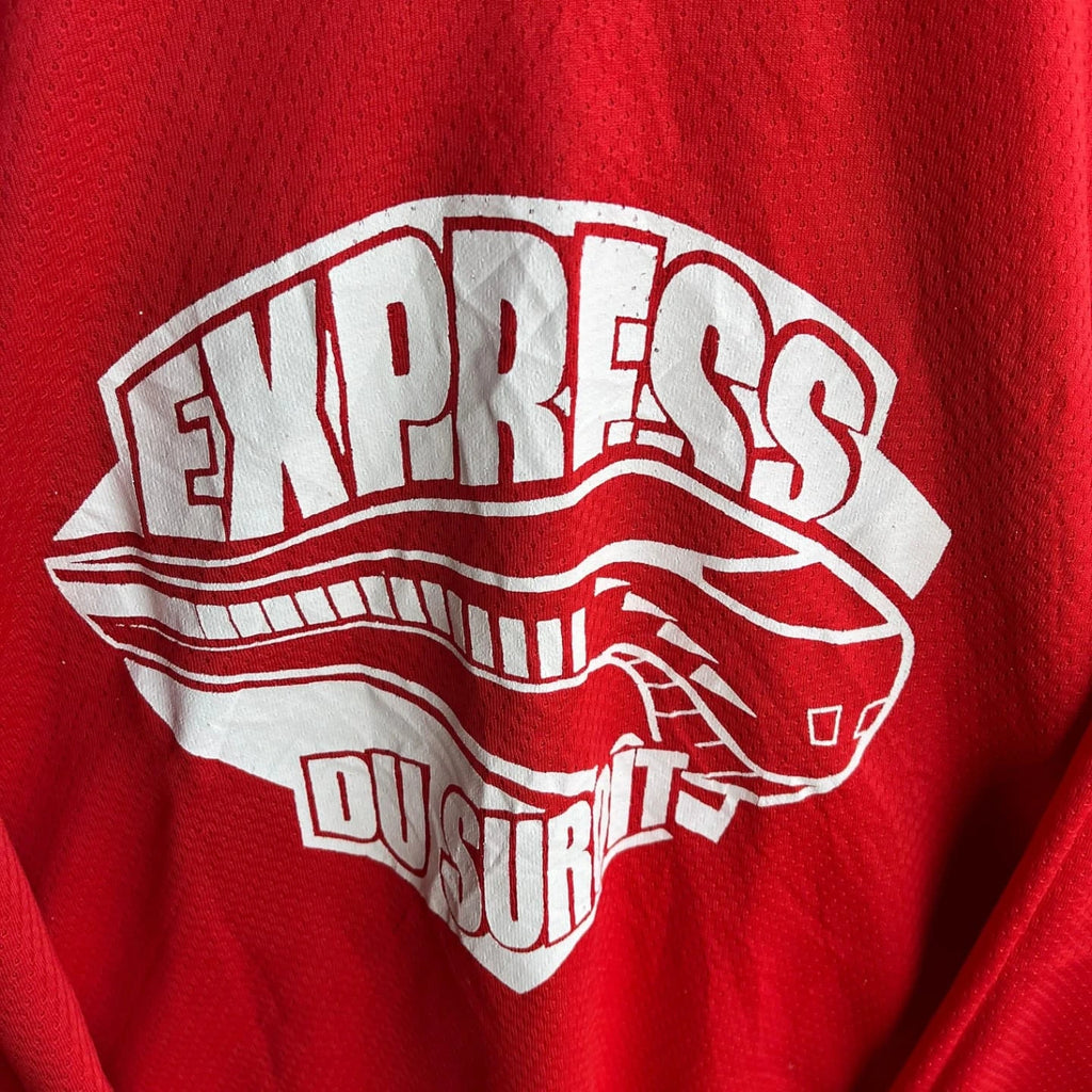 Ice hockey Jersey Express Du suroit (Oversized Full Sleeve Ice hockey T Shirt or jersey unisex) - Thrift Wallet