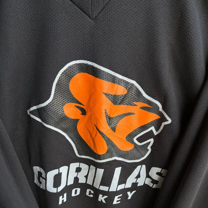 Ice hockey Jersey Gorillas Hockey (Oversized Full Sleeve Ice hockey T Shirt or jersey unisex)