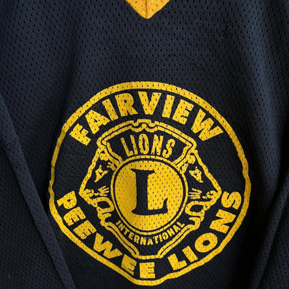 Ice hockey Jersey Fairview Peewees Lions (Oversized Full Sleeve Ice hockey T Shirt or jersey unisex)