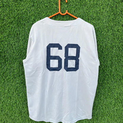 MLB Detroit 68 (Oversized Half sleeve Shirt or jersey unisex)