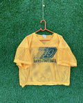Cropped Mesh Jersey Davis Football (Oversized Half sleeve T Shirt or jersey unisex) - Thrift Wallet