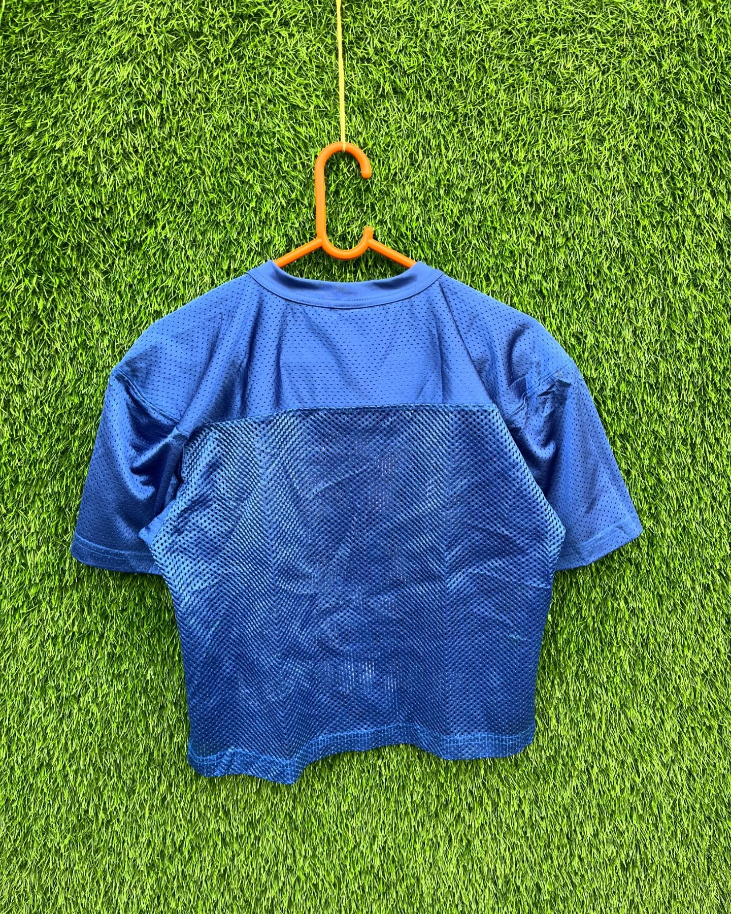 Cropped Mesh Jersey Sysa Flag Football (Oversized Half sleeve T Shirt or jersey unisex) - Thrift Wallet