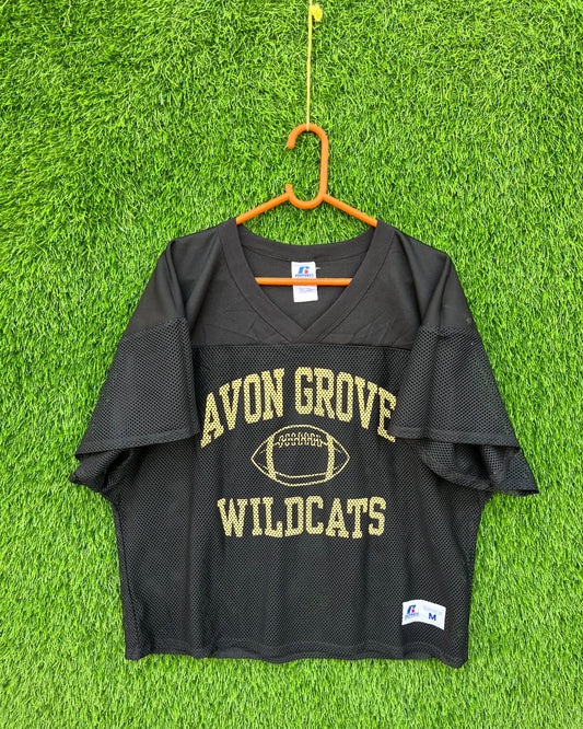 Avon Groove Wildcard Cropped Mesh Jersey (Oversized Half sleeve T Shirt or jersey unisex)