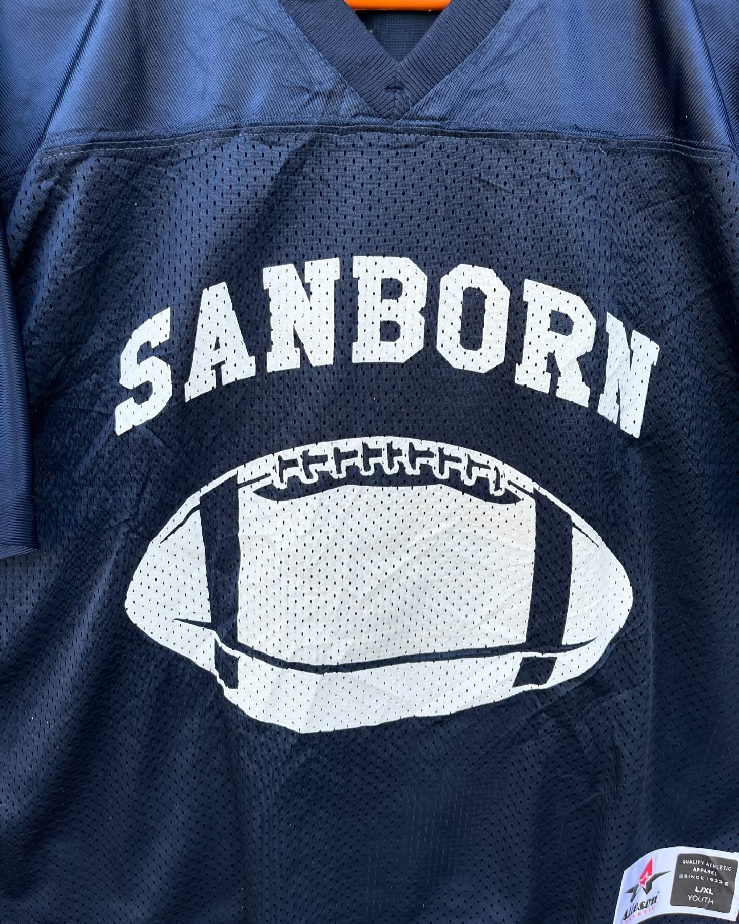 Cropped Mesh Jersey Sanborn (Oversized Half sleeve T Shirt or jersey unisex)