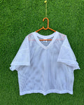 Cropped Mesh Jersey campro (Oversized Half sleeve T Shirt or jersey unisex) - Thrift Wallet