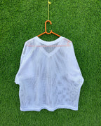 Cropped Mesh Jersey campro (Oversized Half sleeve T Shirt or jersey unisex) - Thrift Wallet