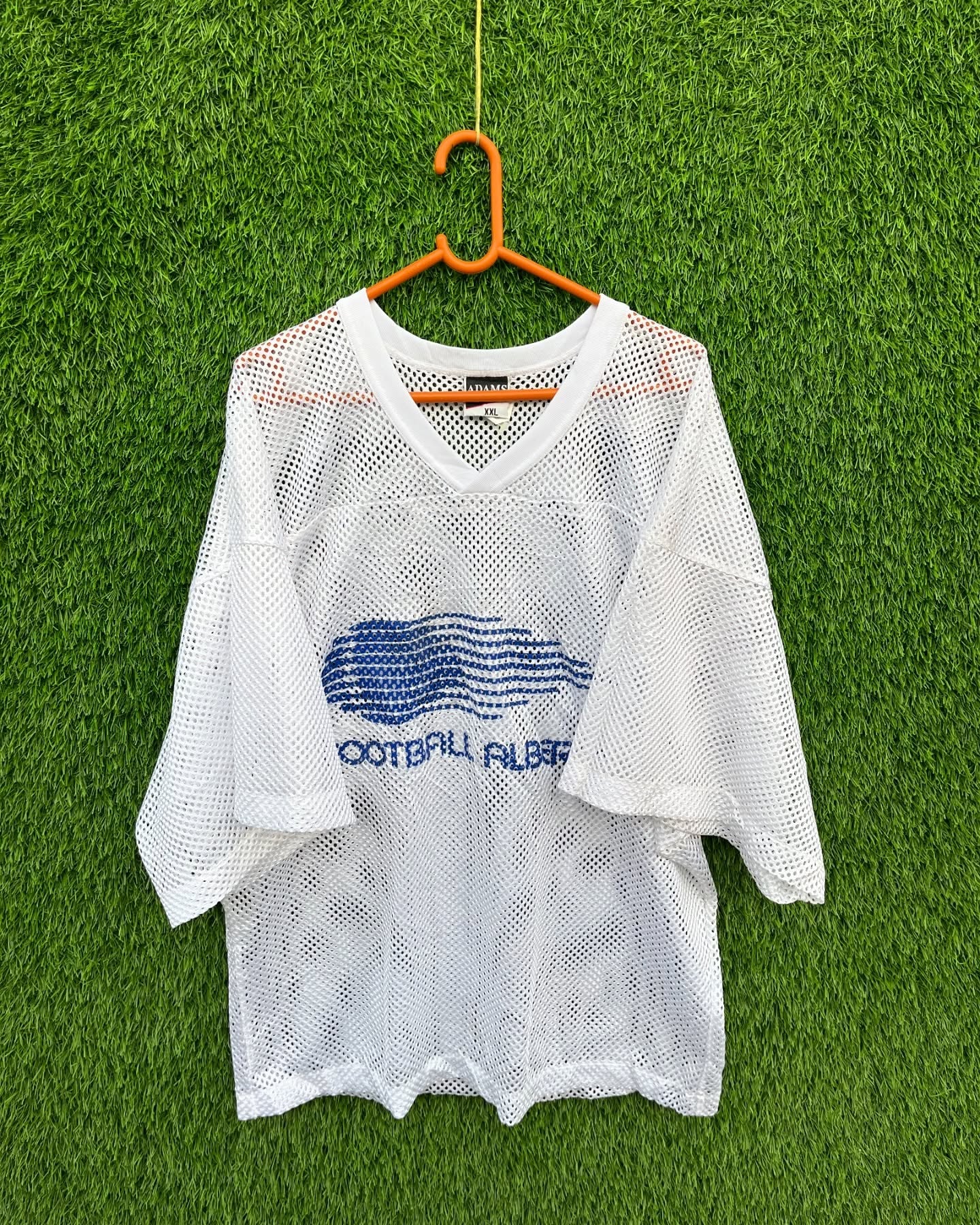 Mesh FOOTBALL ALBERTA (Oversized Half sleeve T Shirt or jersey unisex) - Thrift Wallet