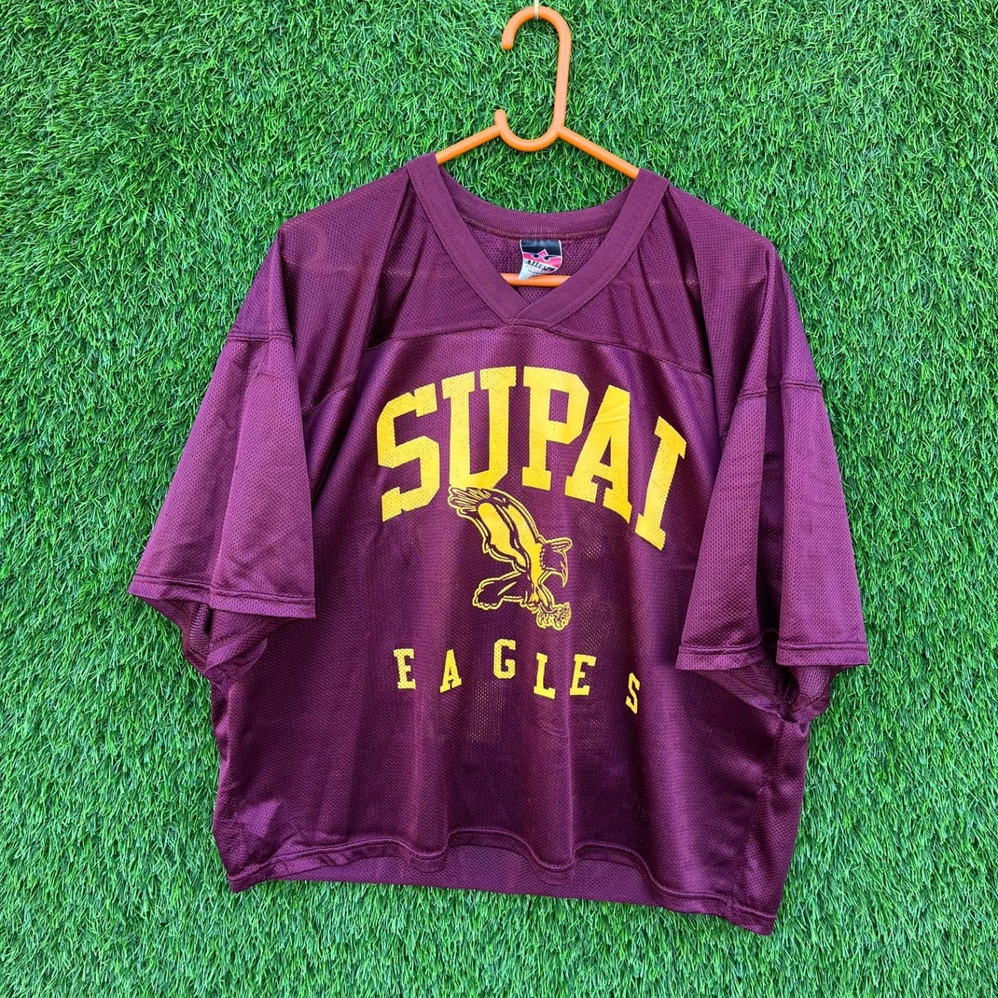 Supai Eagles 47 Cropped (Oversized Half sleeve T Shirt or jersey unisex)