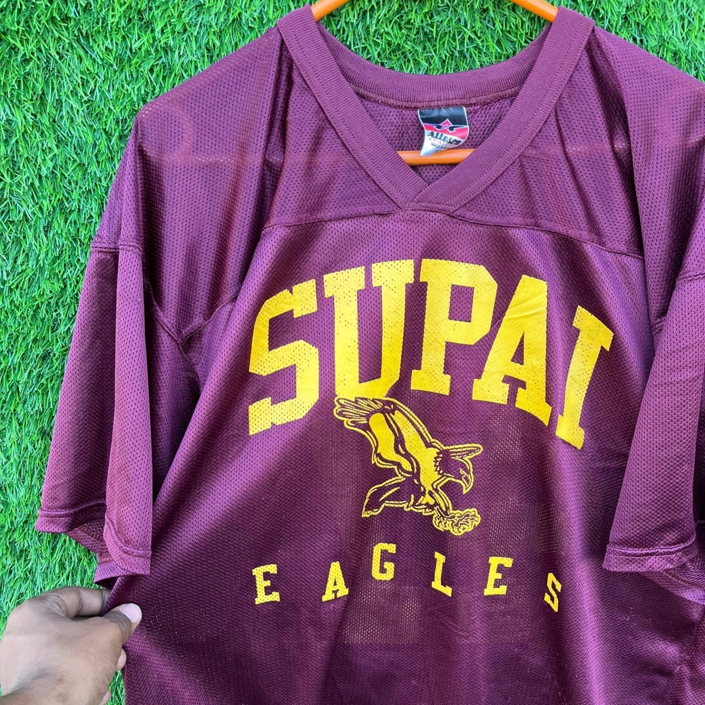 Supai Eagles 47 Cropped (Oversized Half sleeve T Shirt or jersey unisex)