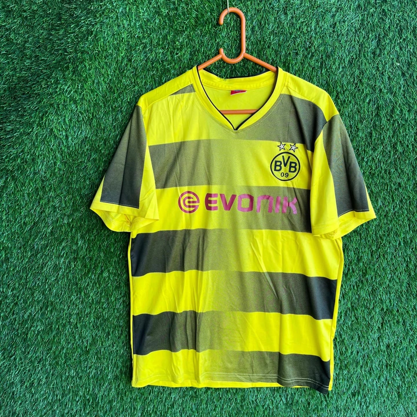 Football BVB Evonik (Oversized Half sleeve T Shirt or jersey unisex) - Thrift Wallet