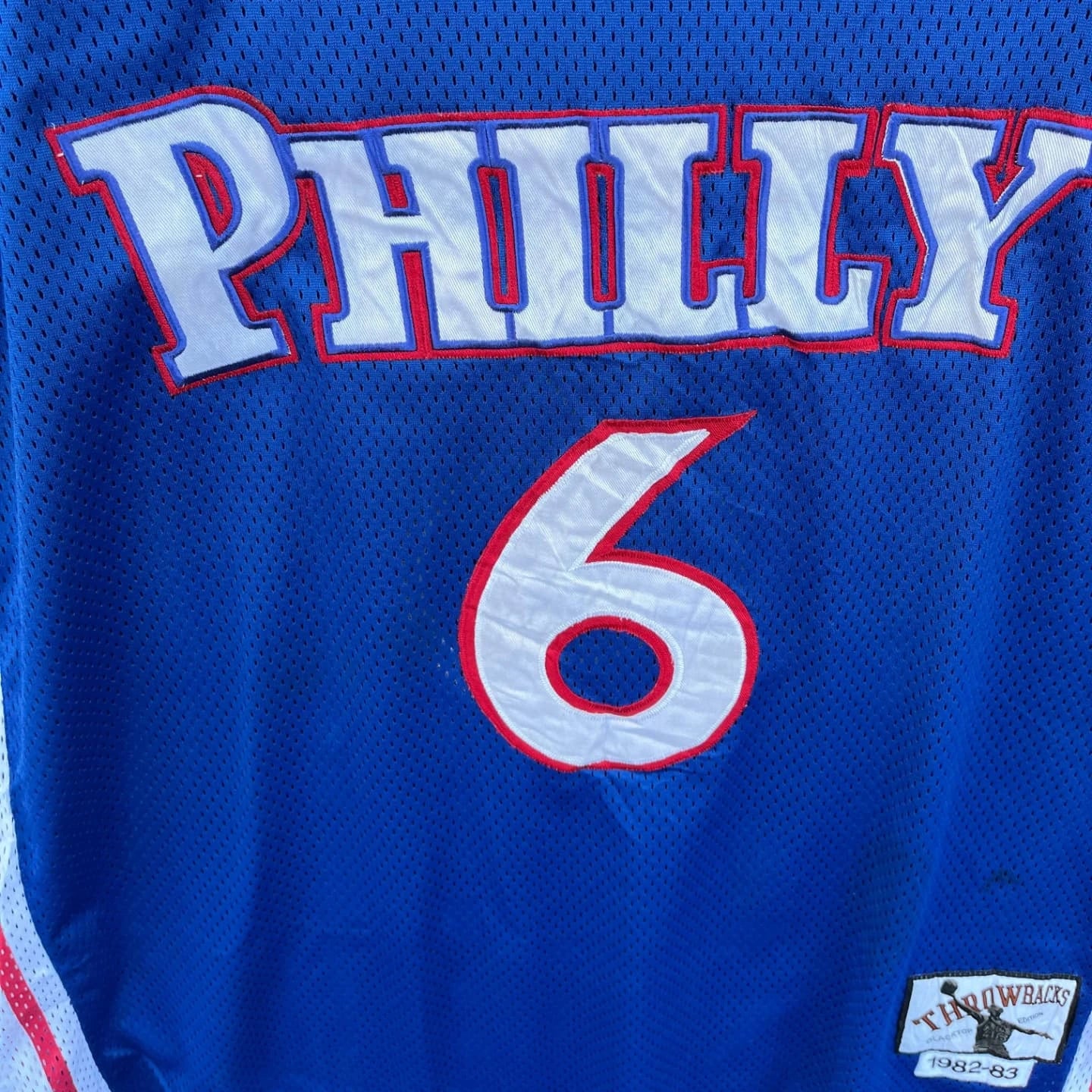NBA Philly 6 (Oversized sleeveless T Shirt or jersey unisex) - Thrift Wallet