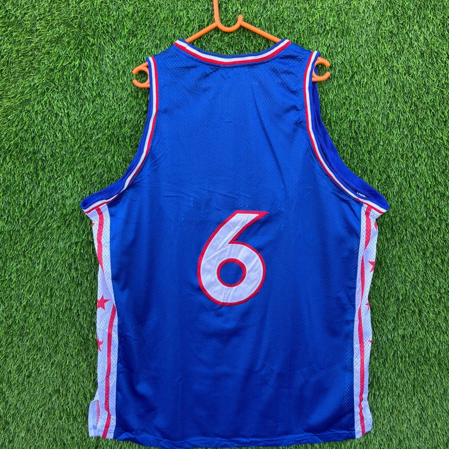 NBA Philly 6 (Oversized sleeveless T Shirt or jersey unisex) - Thrift Wallet