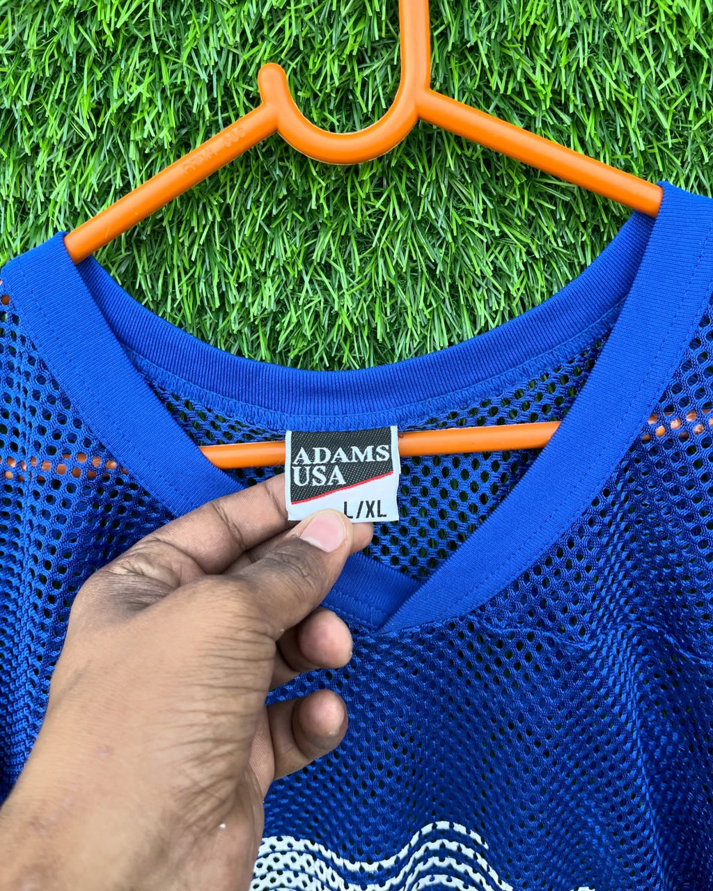 Mesh FOOTBALL ALBERTA (Oversized Half sleeve T Shirt or jersey unisex) - Thrift Wallet