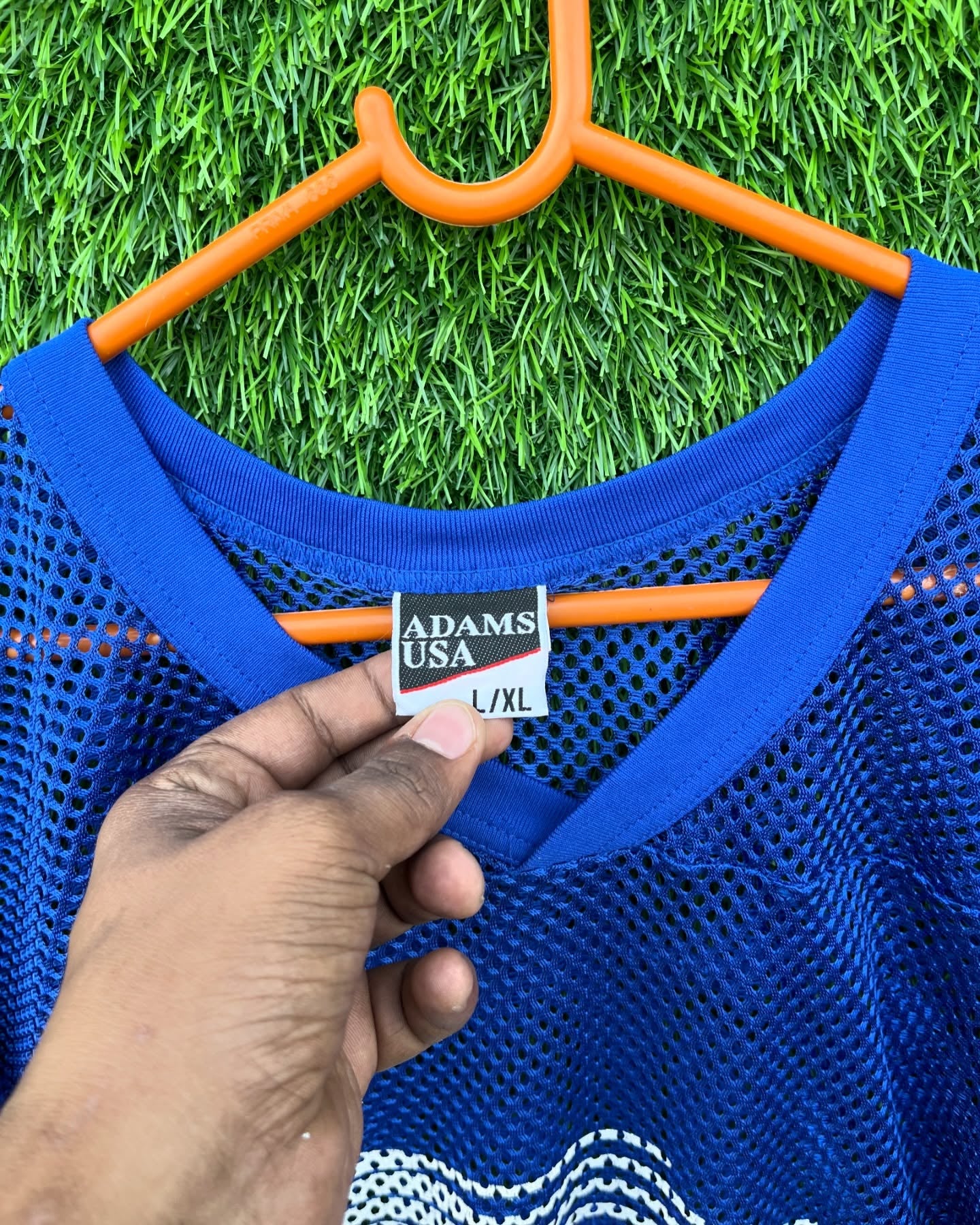 Mesh FOOTBALL ALBERTA (Oversized Half sleeve T Shirt or jersey unisex) - Thrift Wallet