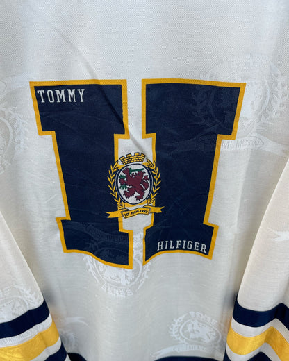 Ice hockey Jersey tommy Hilfiger (Oversized Half sleeve T Shirt or jersey unisex)