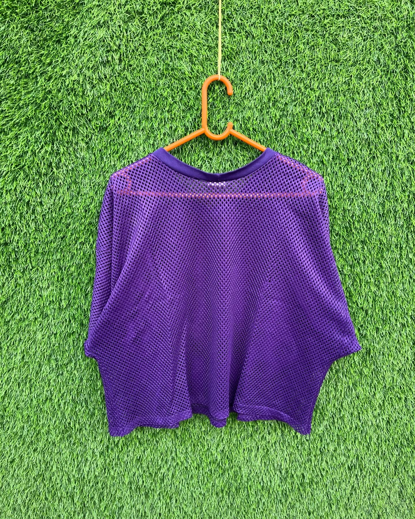 Cropped Mesh Jersey Fab Knit (Oversized Half sleeve T Shirt or jersey unisex) - Thrift Wallet