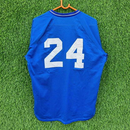 Dodgers 24 (Oversized Half sleeves baseball  T Shirt or jersey unisex)