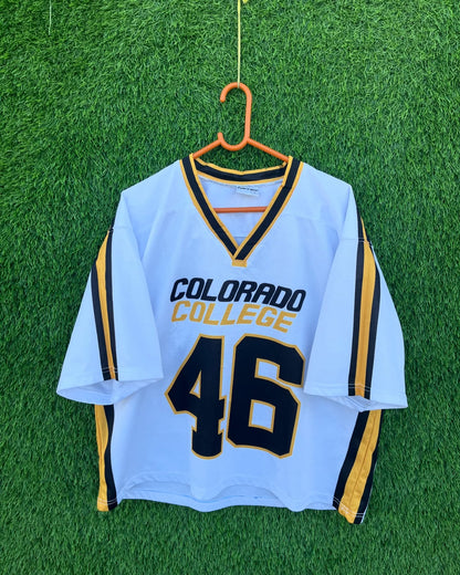 Ice hockey Jersey Colorado College 46 (Box fit ) (Oversized Half sleeve T Shirt or jersey unisex)