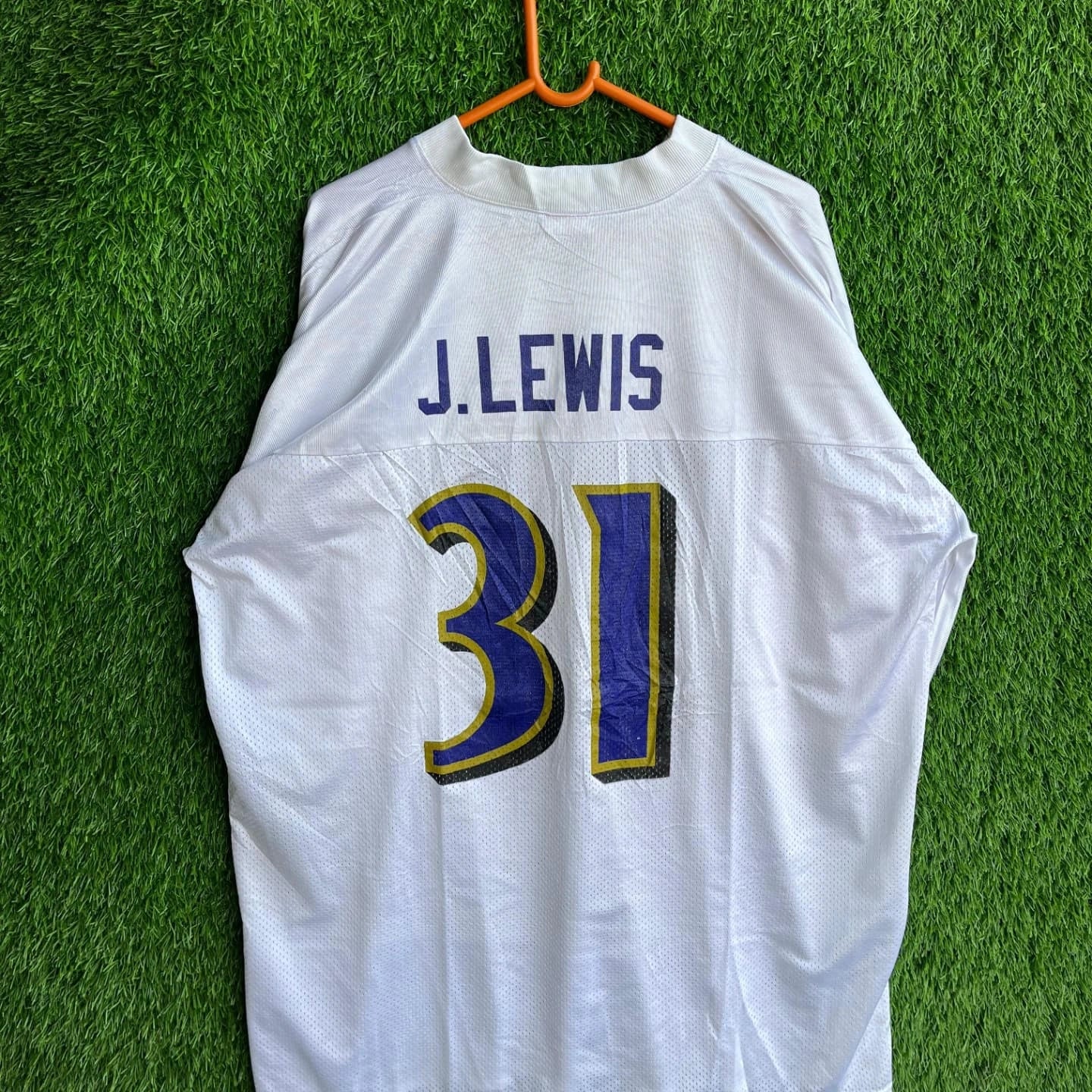 NFL Ravens J lewis 31 (Oversized Half sleeve T Shirt or jersey unisex)