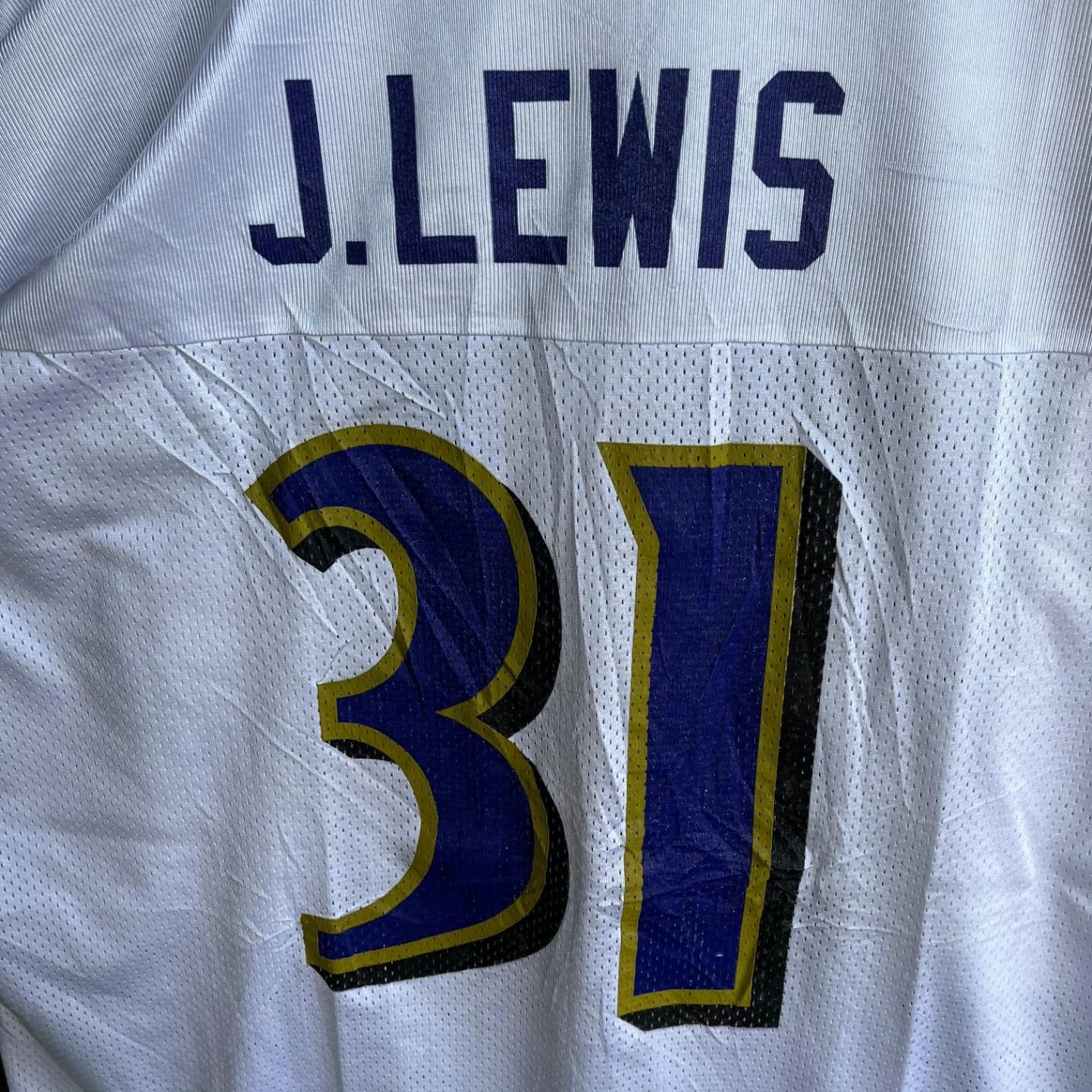 NFL Ravens J lewis 31 (Oversized Half sleeve T Shirt or jersey unisex)