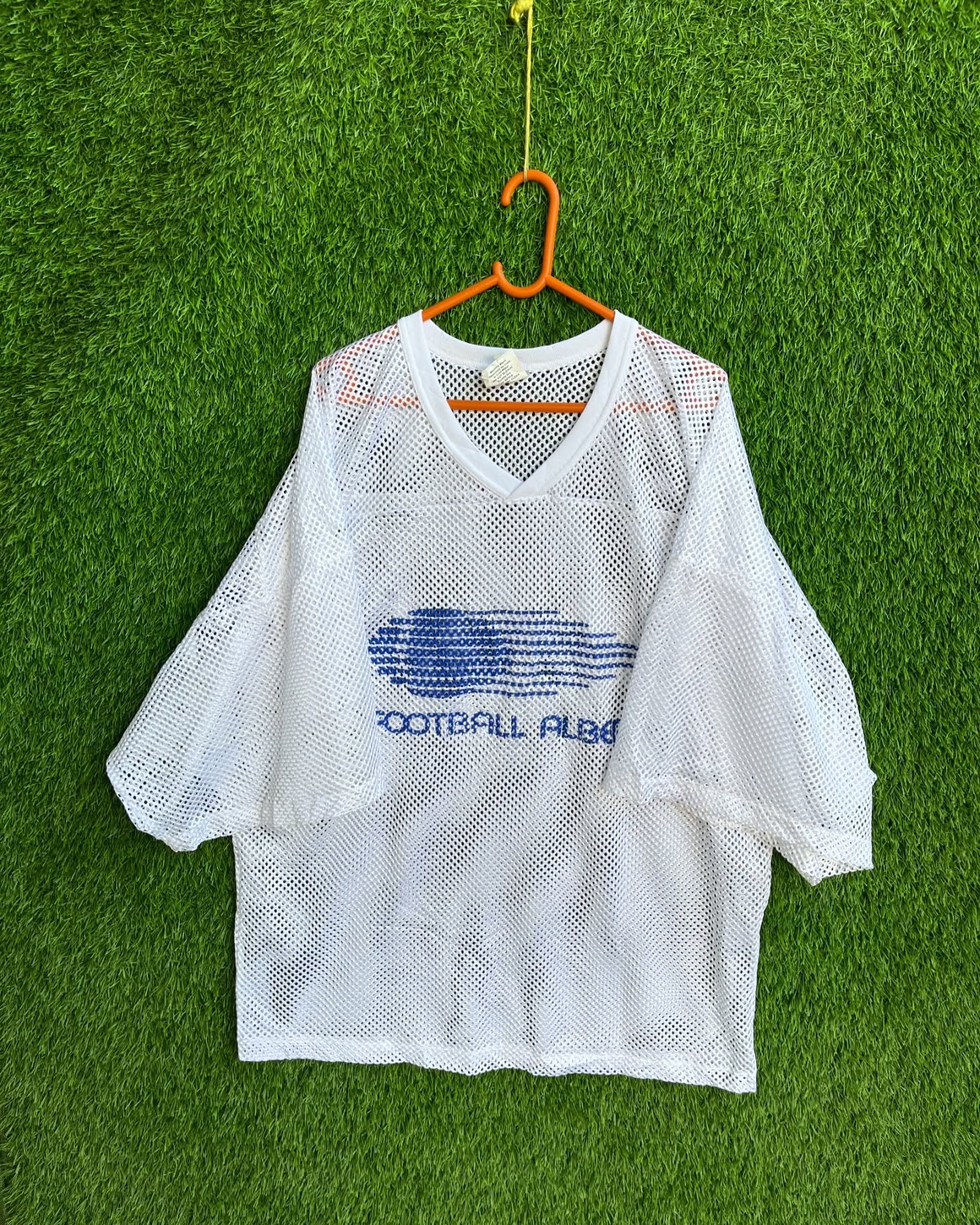 Mesh FOOTBALL ALBERTA (Oversized Half sleeve T Shirt or jersey unisex) - Thrift Wallet