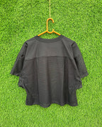 Cropped russel Mesh jerseys (Oversized Half sleeve T Shirt or jersey unisex) - Thrift Wallet