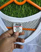 Mesh FOOTBALL ALBERTA (Oversized Half sleeve T Shirt or jersey unisex) - Thrift Wallet