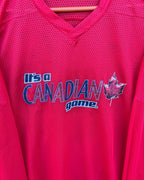 Ice hockey Jersey. It’s a Canadian game (Oversized Full sleeve T Shirt or jersey unisex) - Thrift Wallet