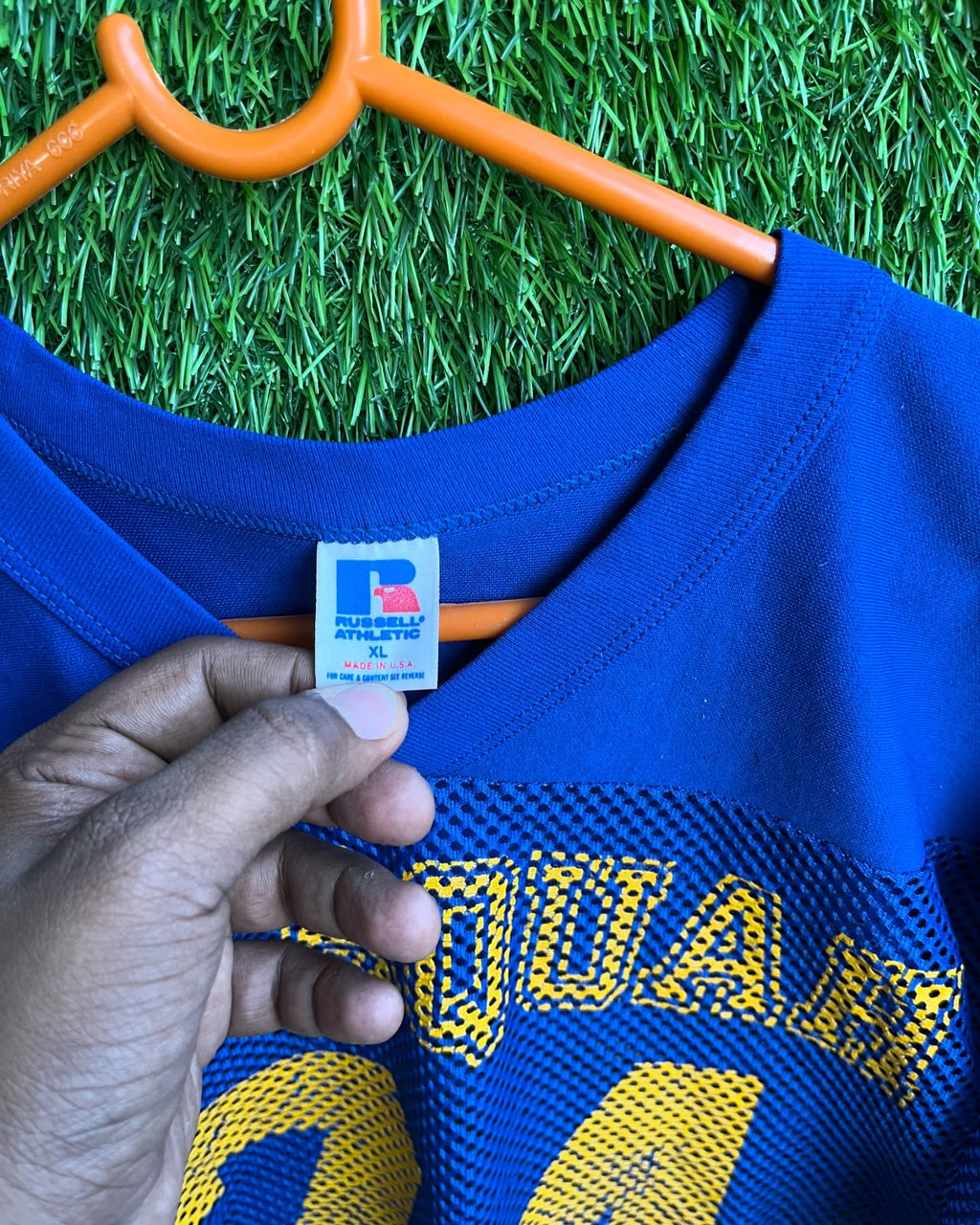 MESH NFL ISSAQUAR (Oversized Half sleeve T Shirt or jersey unisex) - Thrift Wallet