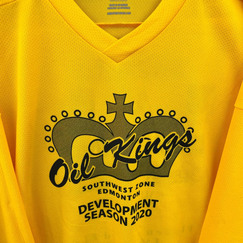 Ice hockey Jersey oil kings (Oversized Full sleeve T Shirt or jersey unisex) - Thrift Wallet