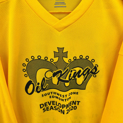 Ice hockey Jersey oil kings (Oversized Full sleeve T Shirt or jersey unisex)