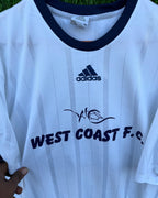 WEST COAST Adidas (Oversized Half sleeve T Shirt or jersey unisex) - Thrift Wallet