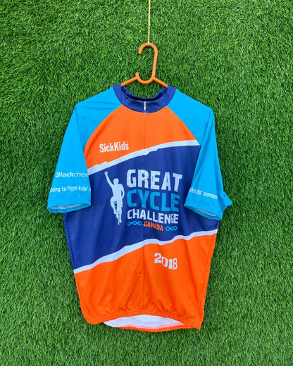 Great Cycle Challenge (Oversized Half sleeve Shirt or jersey unisex)