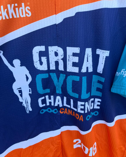 Great Cycle Challenge (Oversized Half sleeve Shirt or jersey unisex)