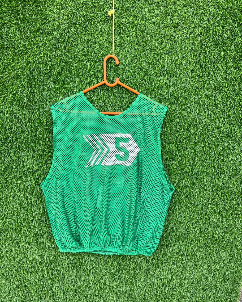 Cropped Mesh Jersey GREAT 5 (Oversized  sleeveless T Shirt or jersey unisex) - Thrift Wallet
