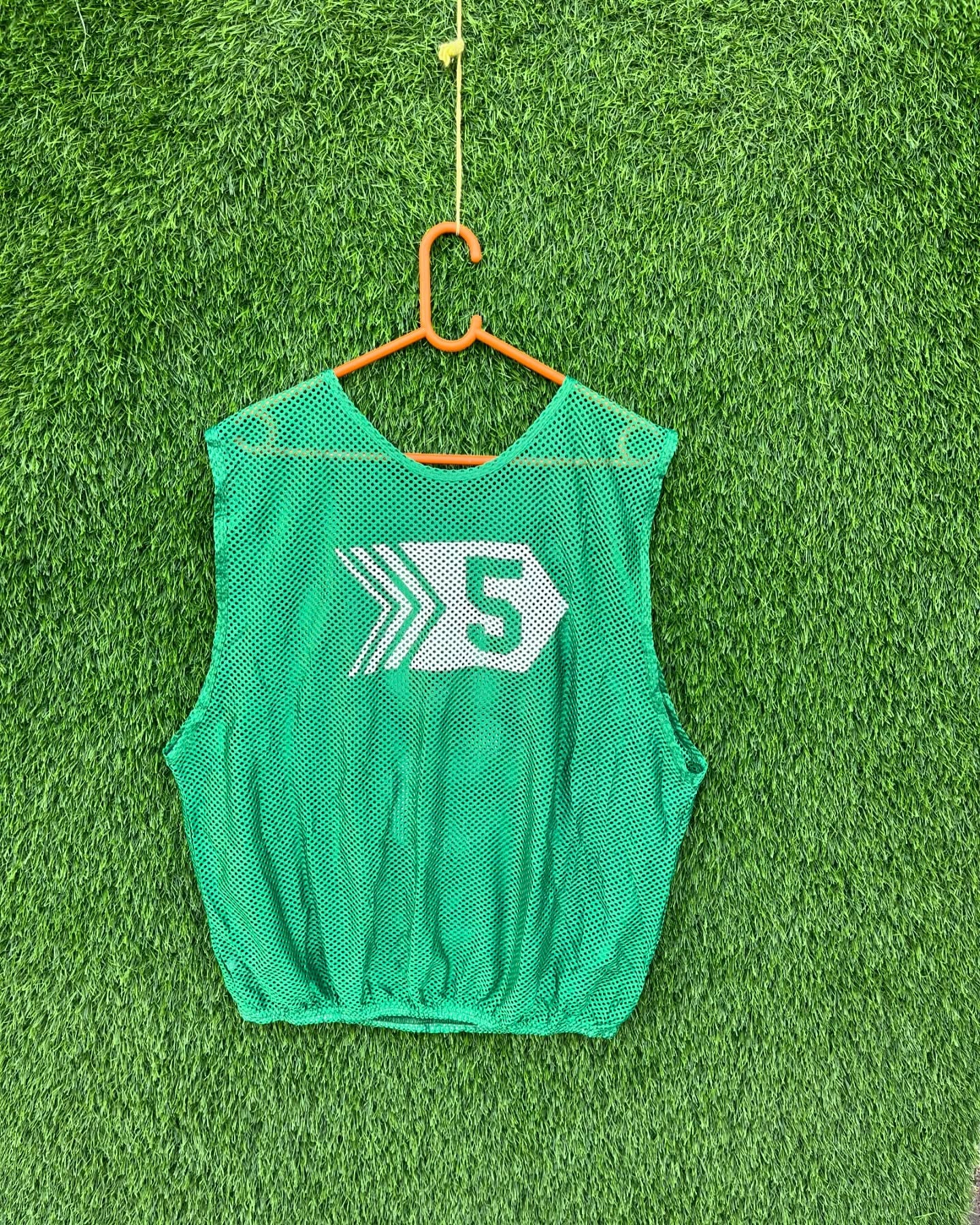 Cropped Mesh Jersey GREAT 5 (Oversized  sleeveless T Shirt or jersey unisex) - Thrift Wallet