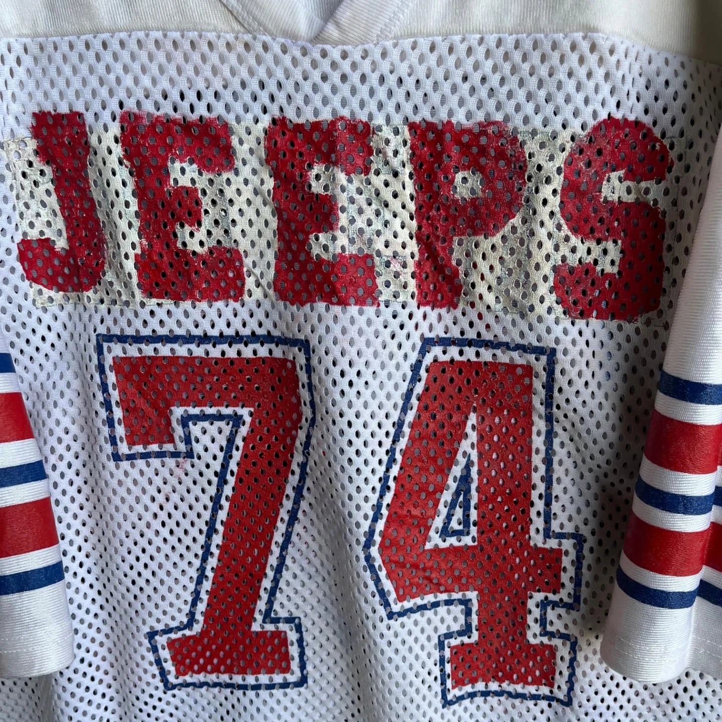 NFL Cropped meshed Jeeps 74 (Oversized Half sleeve T Shirt or jersey unisex)