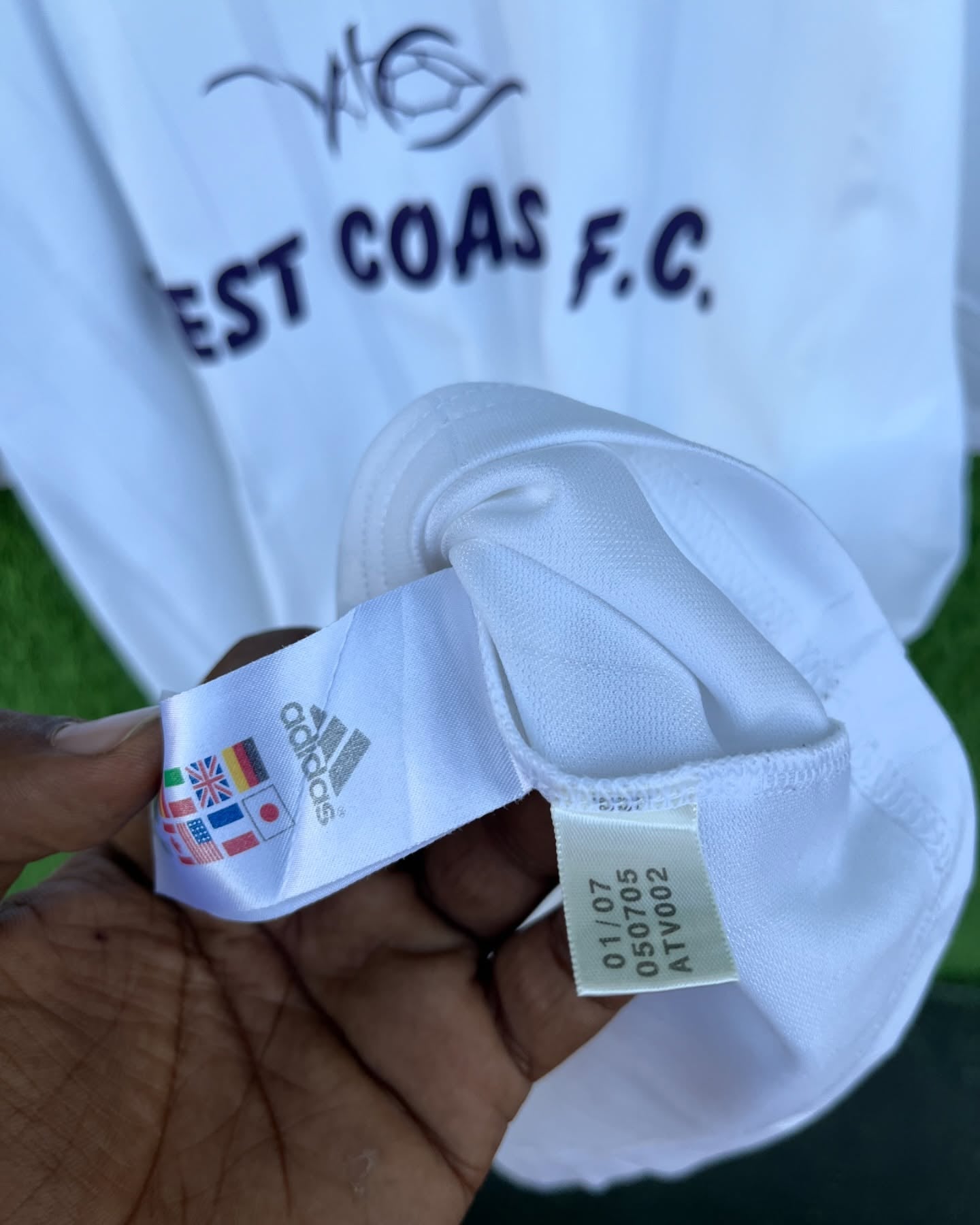 WEST COAST Adidas (Oversized Half sleeve T Shirt or jersey unisex) - Thrift Wallet