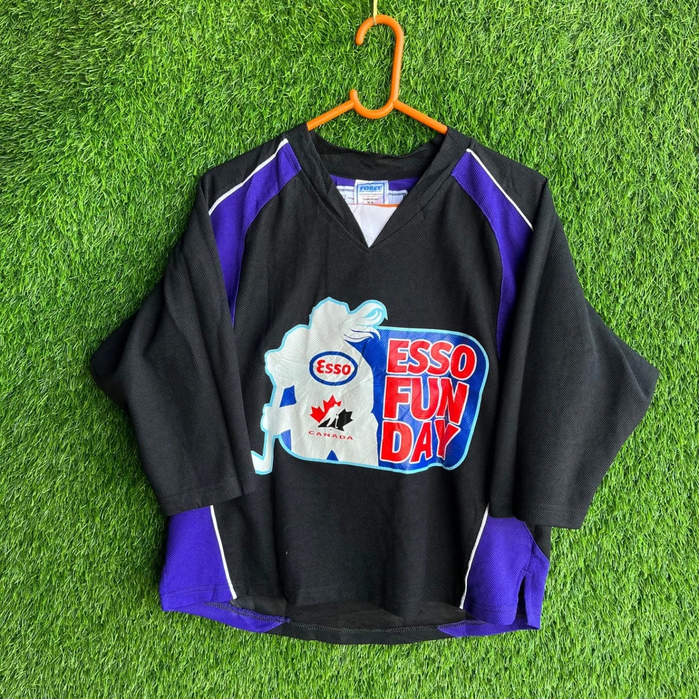 Ice Hockey Jersey Esso Fun day (Oversized Full Sleeve Ice hockey T Shirt or jersey unisex)