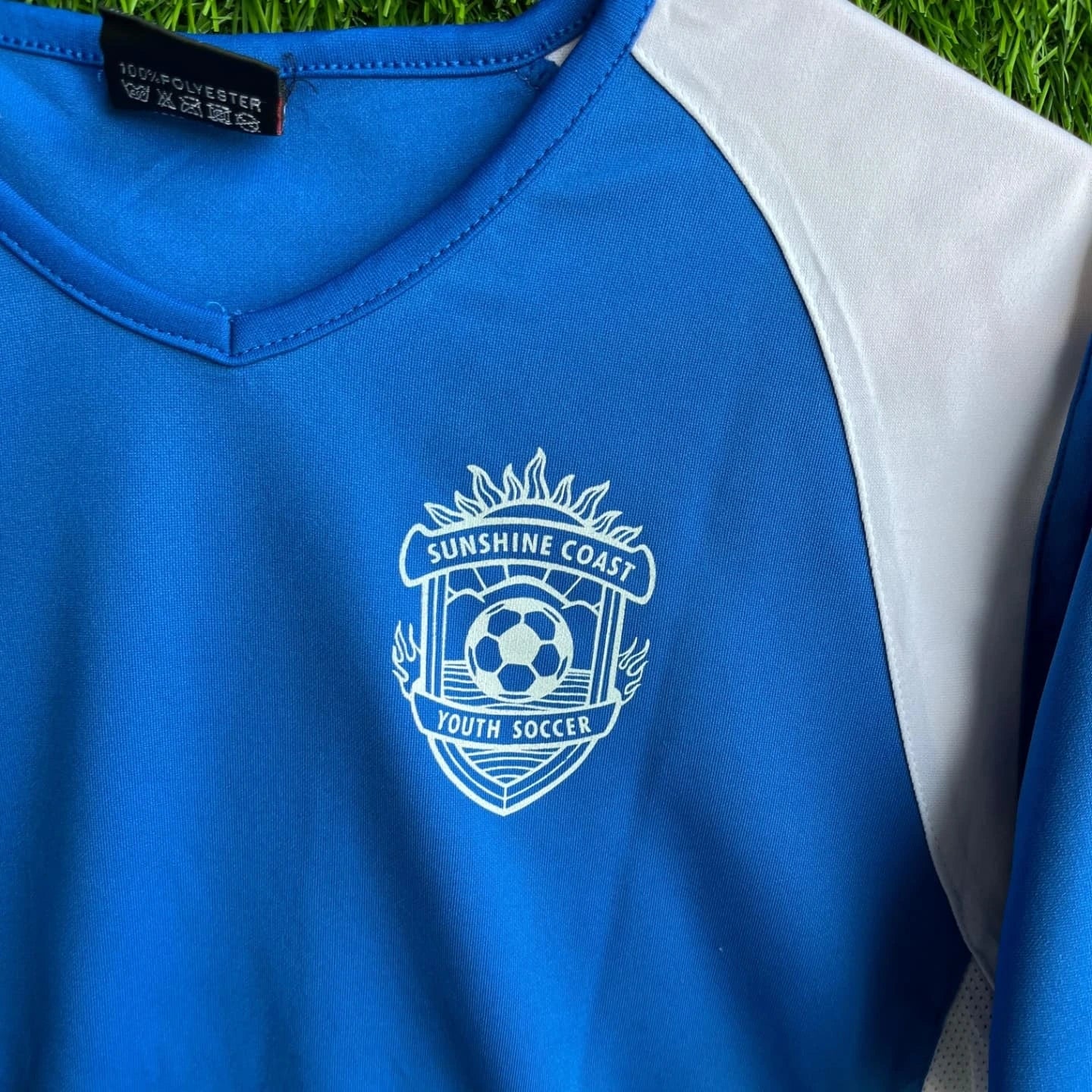 Football Sunshine coast (Oversized Half sleeve T Shirt or jersey unisex) - Thrift Wallet