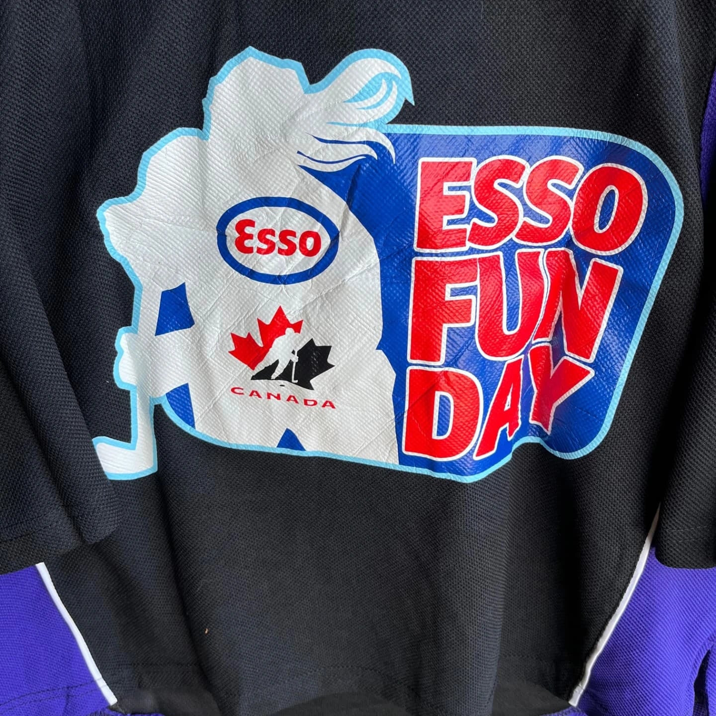 Ice Hockey Jersey Esso Fun day (Oversized Full Sleeve Ice hockey T Shirt or jersey unisex)