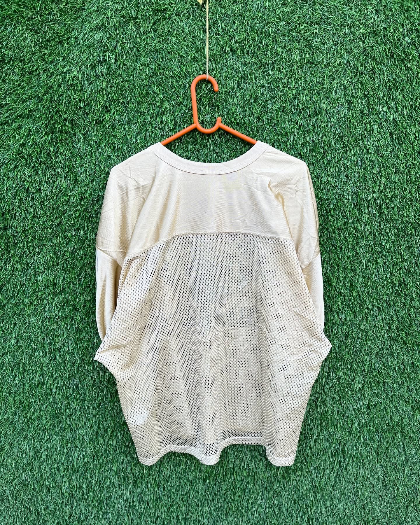 Saint Patrick Cropped Mesh Jersey (Oversized Half sleeve T Shirt or jersey unisex) - Thrift Wallet