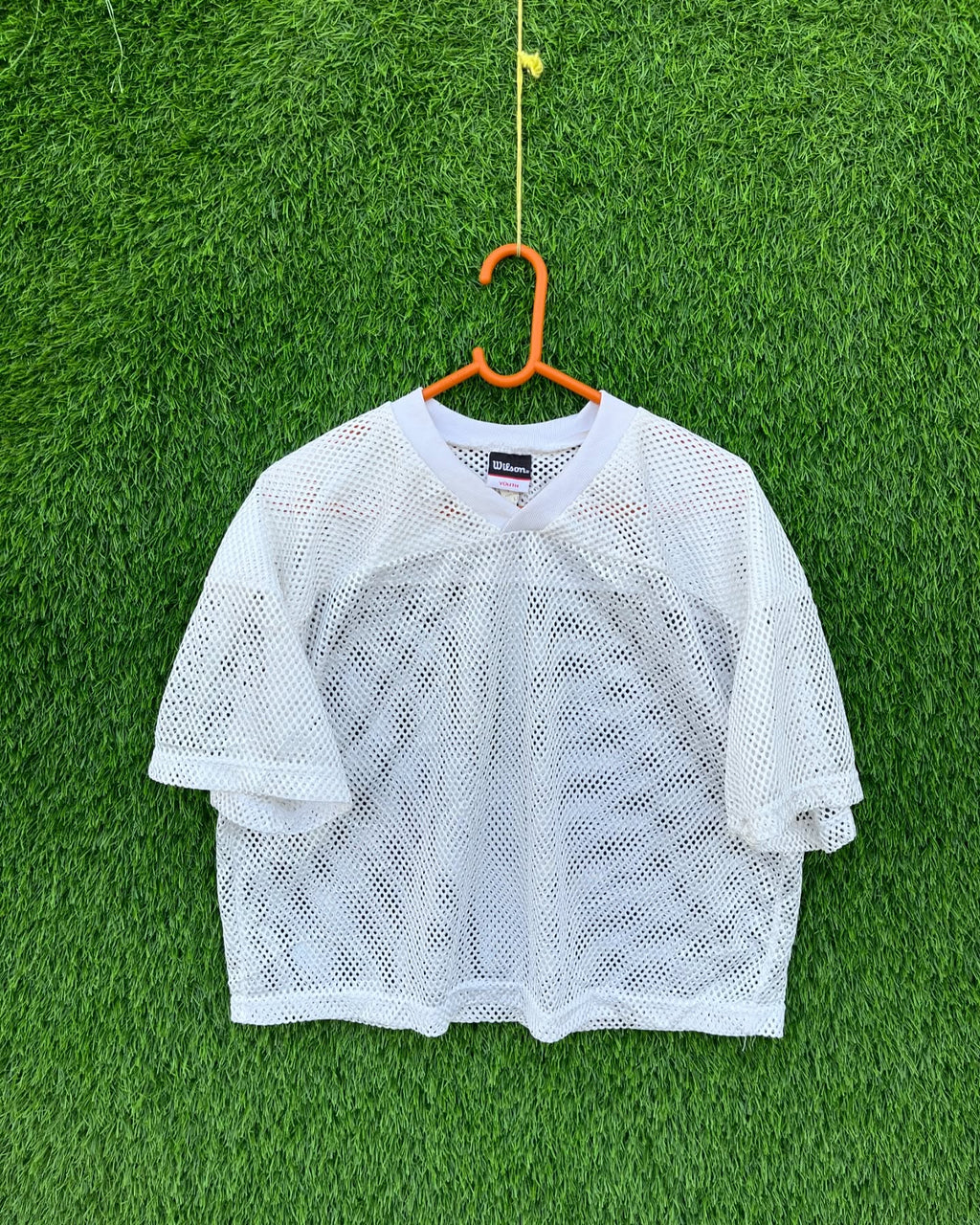 Cropped Mesh jersey wilson youth (Oversized Half sleeve T Shirt or jersey unisex) - Thrift Wallet