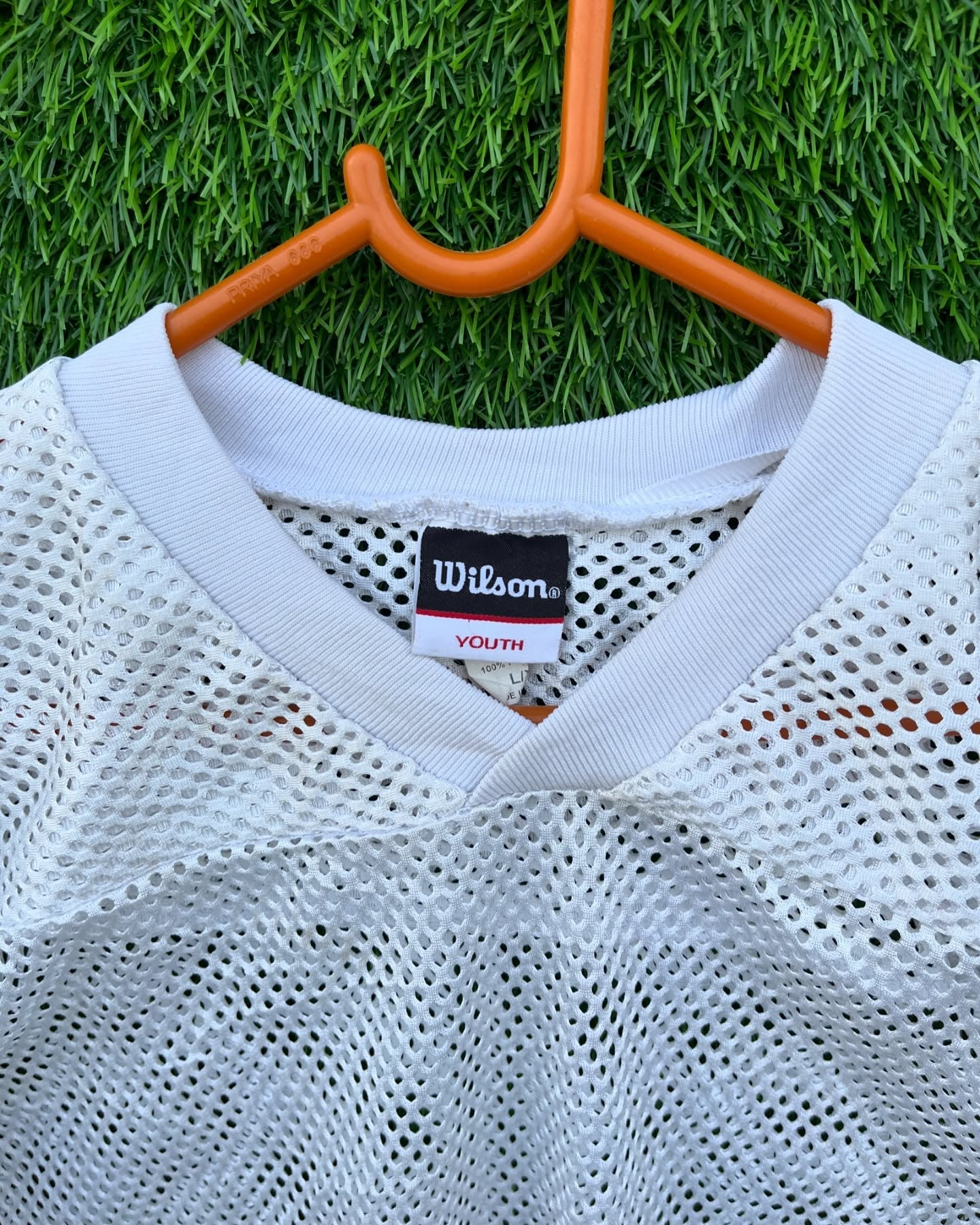 Cropped Mesh jersey wilson youth (Oversized Half sleeve T Shirt or jersey unisex) - Thrift Wallet