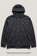 Under Armour black zip hoodie front preview