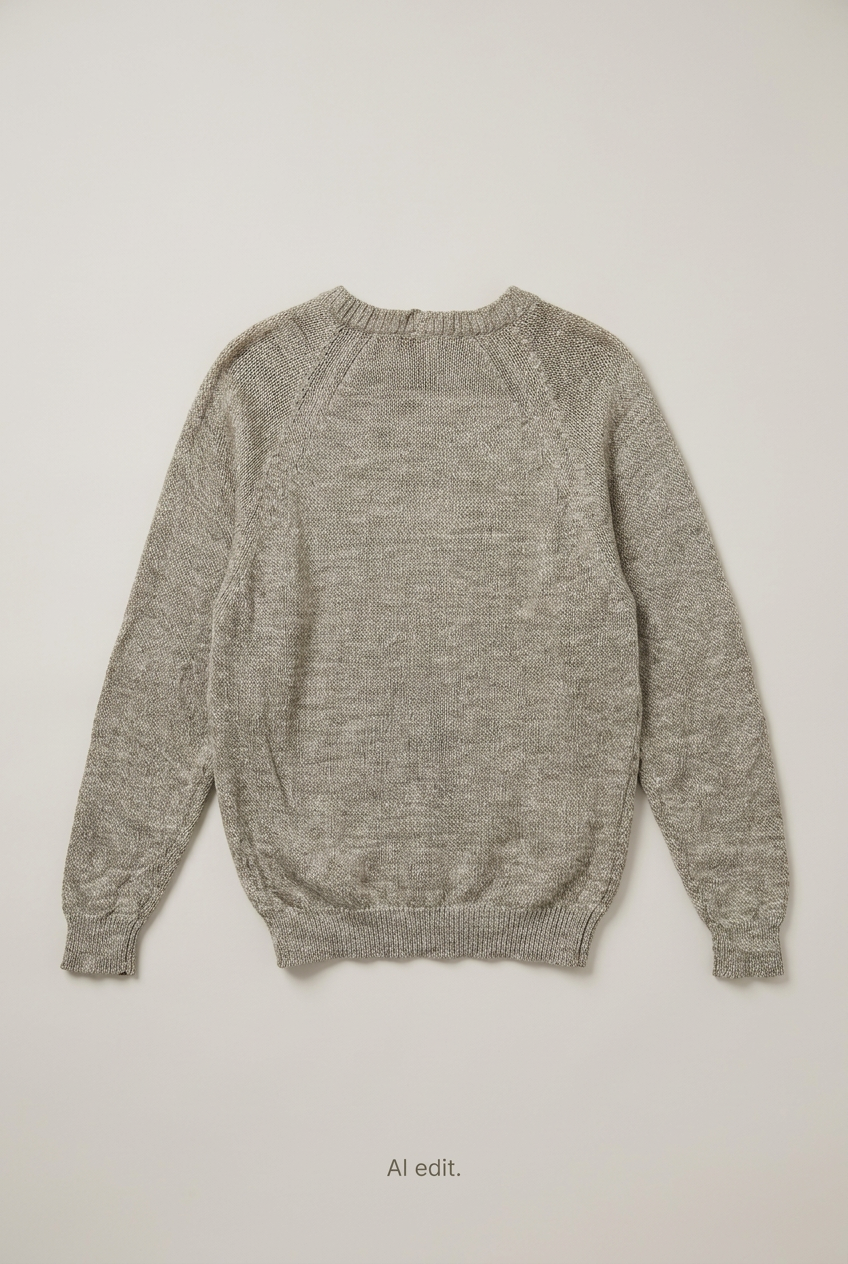Van Cort marled sweater back preview